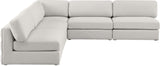 Beckham Modular Sectional Sofa in Soft Linen Fabric - Stylish Comfort for Contemporary Living Spaces
