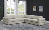 Beckham Modular Sectional Sofa in Soft Linen Fabric - Stylish Comfort for Contemporary Living Spaces