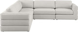 Beckham Modular Sectional Sofa in Soft Linen Fabric - Stylish Comfort for Contemporary Living Spaces