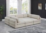Beckham Modular Sectional Sofa in Soft Linen Fabric - Stylish Comfort for Contemporary Living Spaces