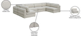 Beckham Modular Sectional Sofa in Soft Linen Fabric - Stylish Comfort for Contemporary Living Spaces