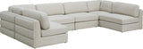 Beckham Modular Sectional Sofa in Soft Linen Fabric - Stylish Comfort for Contemporary Living Spaces
