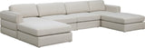 Beckham Modular Sectional Sofa in Soft Linen Fabric - Stylish Comfort for Contemporary Living Spaces