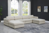 Beckham Modular Sectional Sofa in Soft Linen Fabric - Stylish Comfort for Contemporary Living Spaces