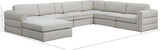Beckham Modular Sectional Sofa in Soft Linen Fabric - Stylish Comfort for Contemporary Living Spaces