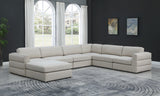 Beckham Modular Sectional Sofa in Soft Linen Fabric - Stylish Comfort for Contemporary Living Spaces