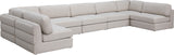 Beckham Modular Sectional Sofa in Soft Linen Fabric - Stylish Comfort for Contemporary Living Spaces