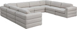 Beckham Modular Sectional Sofa in Soft Linen Fabric - Stylish Comfort for Contemporary Living Spaces