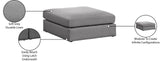 Beckham Contemporary Modular Ottoman - Soft Upholstered Design for Versatile Living Spaces
