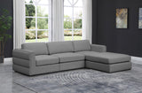 Beckham Modular Sectional Sofa - Soft Beige Linen Upholstery for Contemporary Living Spaces