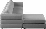 Beckham Modular Sectional Sofa - Soft Beige Linen Upholstery for Contemporary Living Spaces