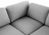 Beckham Modular Sectional Sofa - Soft Beige Linen Upholstery for Contemporary Living Spaces
