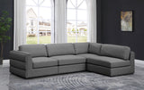 Beckham Modular Sectional Sofa - Soft Beige Linen Upholstery for Contemporary Living Spaces