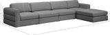 Beckham Modular Sectional Sofa - Soft Beige Linen Upholstery for Contemporary Living Spaces