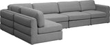 Beckham Modular Sectional Sofa - Soft Beige Linen Upholstery for Contemporary Living Spaces