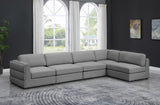 Beckham Modular Sectional Sofa - Soft Beige Linen Upholstery for Contemporary Living Spaces