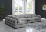 Beckham Modular Sectional Sofa - Soft Beige Linen Upholstery for Contemporary Living Spaces