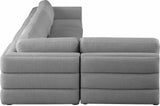 Beckham Modular Sectional Sofa - Soft Beige Linen Upholstery for Contemporary Living Spaces