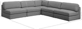Beckham Modular Sectional Sofa - Soft Beige Linen Upholstery for Contemporary Living Spaces