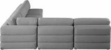 Beckham Modular Sectional Sofa - Soft Beige Linen Upholstery for Contemporary Living Spaces
