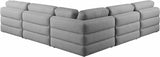 Beckham Modular Sectional Sofa - Soft Beige Linen Upholstery for Contemporary Living Spaces