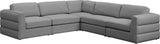 Beckham Modular Sectional Sofa - Soft Beige Linen Upholstery for Contemporary Living Spaces