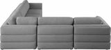 Beckham Modular Sectional Sofa - Soft Beige Linen Upholstery for Contemporary Living Spaces