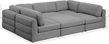 Beckham Modular Sectional Sofa - Soft Beige Linen Upholstery for Contemporary Living Spaces