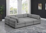 Beckham Modular Sectional Sofa - Soft Beige Linen Upholstery for Contemporary Living Spaces