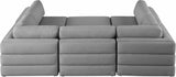 Beckham Modular Sectional Sofa - Soft Beige Linen Upholstery for Contemporary Living Spaces
