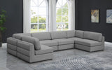 Beckham Modular Sectional Sofa - Soft Beige Linen Upholstery for Contemporary Living Spaces