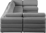 Beckham Modular Sectional Sofa - Soft Beige Linen Upholstery for Contemporary Living Spaces