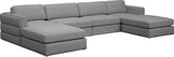 Beckham Modular Sectional Sofa - Soft Beige Linen Upholstery for Contemporary Living Spaces