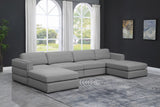 Beckham Modular Sectional Sofa - Soft Beige Linen Upholstery for Contemporary Living Spaces