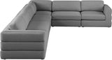 Beckham Modular Sectional Sofa - Soft Beige Linen Upholstery for Contemporary Living Spaces