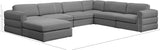 Beckham Modular Sectional Sofa - Soft Beige Linen Upholstery for Contemporary Living Spaces