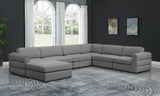 Beckham Modular Sectional Sofa - Soft Beige Linen Upholstery for Contemporary Living Spaces