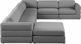 Beckham Modular Sectional Sofa - Soft Beige Linen Upholstery for Contemporary Living Spaces