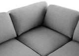 Beckham Modular Sectional Sofa - Soft Beige Linen Upholstery for Contemporary Living Spaces