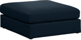 Beckham Contemporary Modular Ottoman - Soft Upholstered Design for Versatile Living Spaces