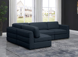 Beckham Modular Sectional Sofa - Soft Beige Linen Upholstery for Contemporary Living Spaces