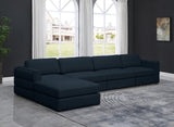 Beckham Modular Sectional Sofa - Soft Beige Linen Upholstery for Contemporary Living Spaces