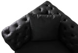 Aurora Contemporary Chair with Gold Legs, Deep Button Tufting & Cozy Pillows for Stylish Comfort
