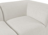 Miramar Modular Sectional: Luxurious Cream Linen Upholstery for Ultimate Comfort and Style