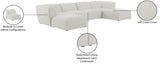 Miramar Modular Sectional: Luxurious Cream Linen Upholstery for Ultimate Comfort and Style