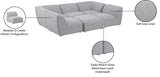 Miramar Modular Sectional Sofa - Soft Cream Linen Upholstery, Contemporary Design for Stylish Comfort