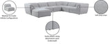 Miramar Modular Sectional Sofa - Soft Cream Linen Upholstery, Contemporary Design for Stylish Comfort