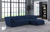 Miramar Contemporary Modular Sectional in Soft Cream Linen - Durable, Stylish, and Versatile Comfort