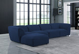 Miramar Contemporary Modular Sectional in Soft Cream Linen - Durable, Stylish, and Versatile Comfort