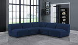 Miramar Contemporary Modular Sectional in Soft Cream Linen - Durable, Stylish, and Versatile Comfort